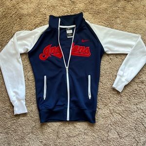 Nike Cleveland Indians guardians size small women zip up